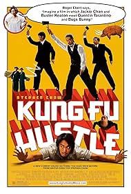 Stephen Chow, Siu-Lung Leung, Qiu Yuen, and Danny Kwok-Kwan Chan in Kung Fu Hustle (2004)