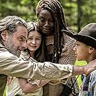 Andrew Lincoln, Antony Azor, Danai Gurira, and Cailey Fleming in The Last Time (2024)