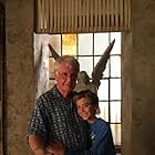 Peter Medak with Grandson Sacha Medak

on set Directing 'Hand Of God'