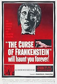 Christopher Lee in The Curse of Frankenstein (1957)