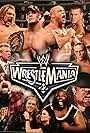 Kurt Angle, Amy Dumas, Mick Foley, Rey Mysterio, Shawn Michaels, Paul Levesque, Vince McMahon, John Cena, and Randy Orton in WrestleMania 22 (2006)