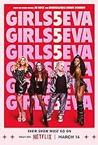 Busy Philipps, Renée Elise Goldsberry, Paula Pell, and Sara Bareilles in Girls5eva (2021)