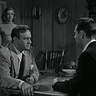 William Holden, Nina Foch, and Lee J. Cobb in The Dark Past (1948)