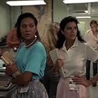 Olivia Brown and Saundra Santiago in Miami Vice (1984)