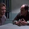 Michael Biehn and Earl Boen in The Terminator (1984)