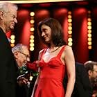 Bill Murray and Irmena Chichikova at the closing ceremony during the 68th Berlinale International Film Festival Berlin