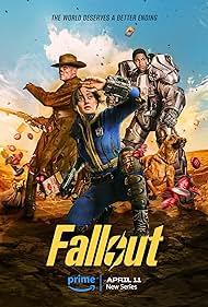 Walton Goggins, Aaron Moten, and Ella Purnell in Fallout (2024)