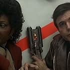 Walter Koenig and Nichelle Nichols in Star Trek IV: The Voyage Home (1986)
