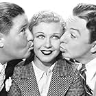 Ginger Rogers, Jack Haley, and Jack Oakie in Sitting Pretty (1933)