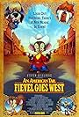 James Stewart, Dom DeLuise, Jon Lovitz, Cathy Cavadini, and Phillip Glasser in An American Tail: Fievel Goes West (1991)