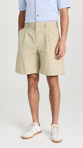 Closed Pleated Shorts.