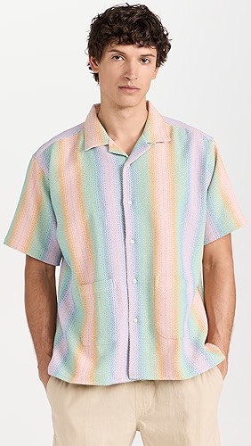 Gitman Vintage Baja Blanket Beach Shirt.