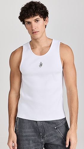 JW Anderson Anchor Embroidery Tank Top.