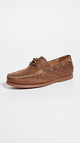 Polo Ralph Lauren Merton Leather Boat Shoes.