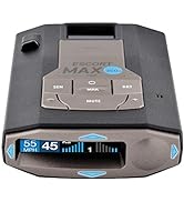 Escort MAX360C Laser Radar Detector - WiFi and Bluetooth Enabled, 360° Protection, Extreme Long R...