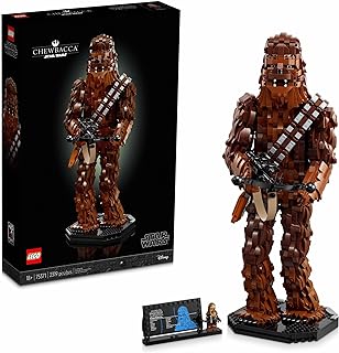 LEGO Star Wars Chewbacca 75371 Buildable Star Wars Collectible for Adults, This Build and Display Chewbacca Collectible is...