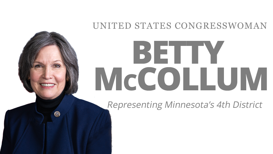 Congresswoman Betty McCollum logo