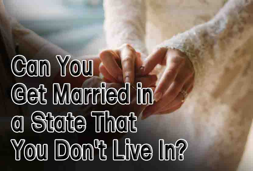Get Married in a State