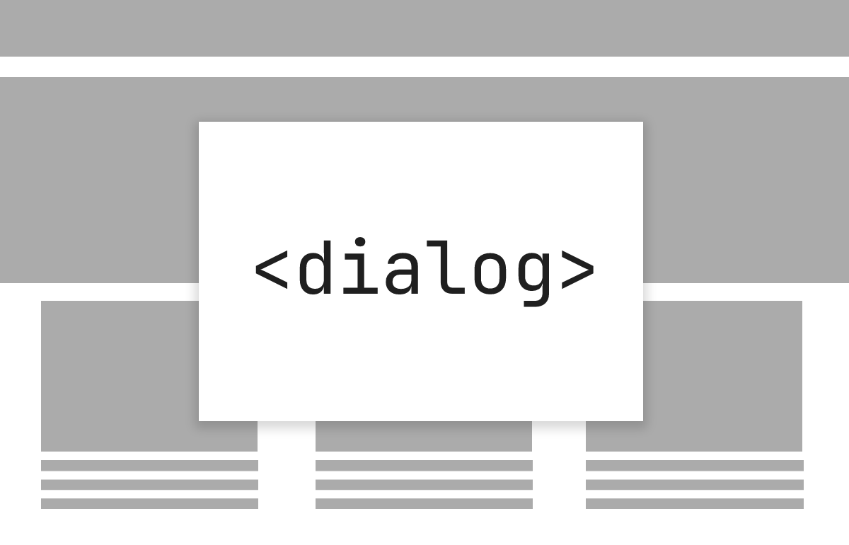 Как использовать html-элемент dialog