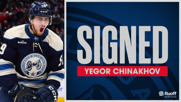 Yegor Chinakhov signed to two-year extension