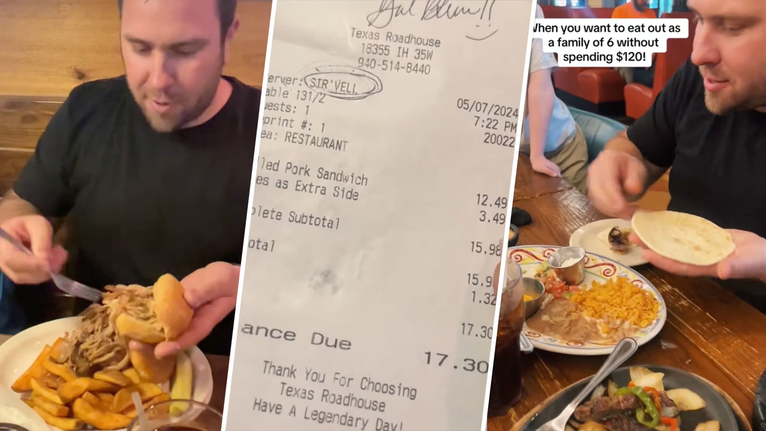 People are outraged by dad's viral ‘hacks' for saving money on kids' meals at restaurants