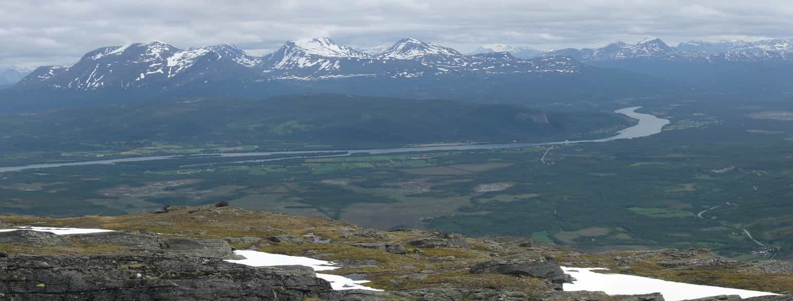 Panoramabilde av Målselv kommune