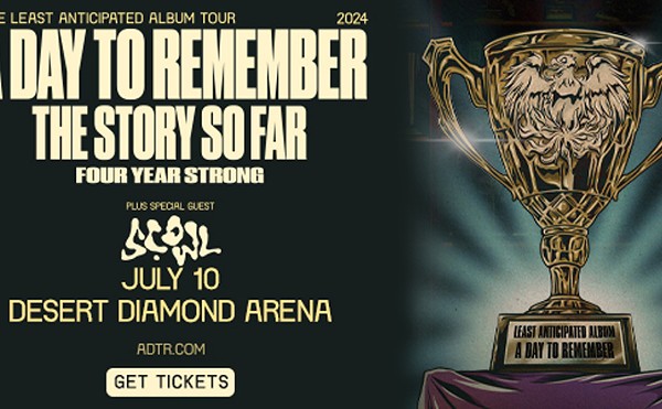 A Day to Remember at Desert Diamond Arena July 10