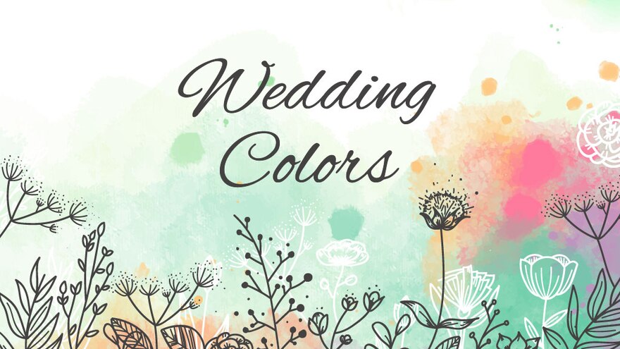 Wedding color schemes to inspire your design