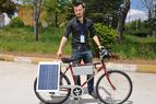 Турецкий студент изобрёл велосипед на солнечных батареях