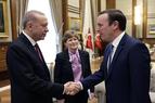 Президент и глава МИД Турции приняли сенаторов США из комитетов по иностранным делам и ВС