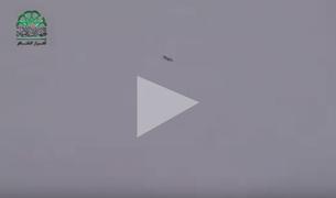 ВИДЕО - Падение сирийского самолета у границ Турции