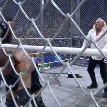 Gangrel appears at AEW Double or Nothing to help Adam Copeland defeat the House of Black.