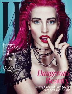 W Jessica Chastain Nov 2015 Cover