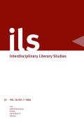 Interdisciplinary Literary Studies cover