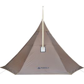 Палатка Pomoly Hussar Plus 2.0 Тipi Wood Stove Tent, Deep Taupe, Цвет: Deep Taupe