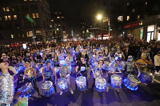 The Greenwich Village Halloween parade, October 31, 2018 in New York City.
