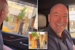 FedEx driver fired after Dana White films him throwing packages into truck, posts it online: report