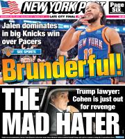 May 15, 2024 New York Post Front Cover