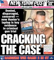 May 25, 2024 New York Post Front Cover