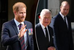 Prince Harry 'in tears' after King Charles bestows military honor on Prince William: 'The gloves are off'