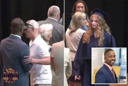 Dad reveals why he shoved superintendent aside during tense exchange at daughter's graduation