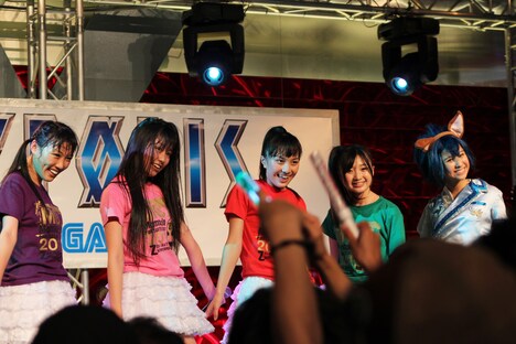 写真は6月25日に東京ジョイポリスで行われたイベント「ソニック・ザ・しおりん」の様子。