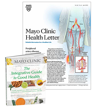 Mayo Clinic Health Letter + The Integrative Guide to Good Health book