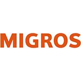 The "Migros" user's logo