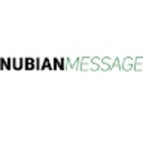 The "Nubian Message" user's logo