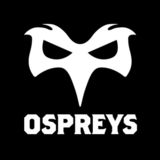 The "ospreysrugby" user's logo