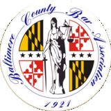 The "Baltimore County Bar Association" user's logo