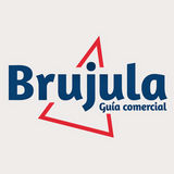 The "BRÚJULA Guía Comercial" user's logo