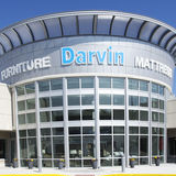 The "Darvin Furniture & Mattress" user's logo