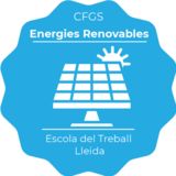 The "Energies Renovables Departament" user's logo